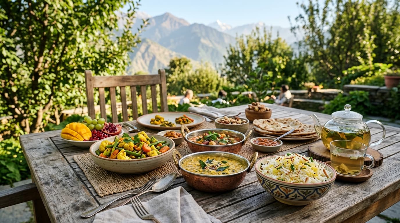 Mindful Sattvic Indian dining
